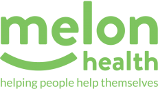 Melon health tagline rgb